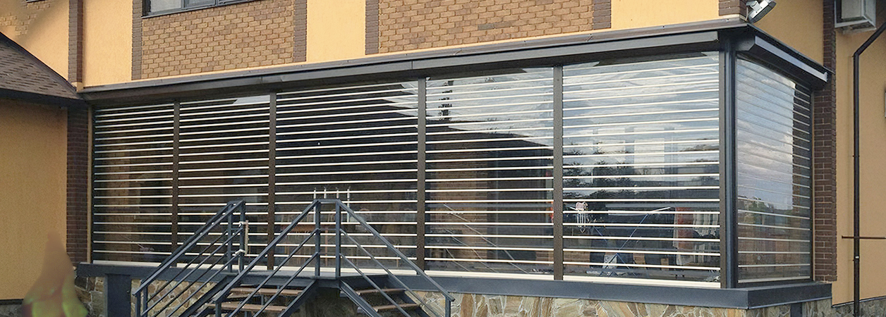 Прозрачные рольставни в Михайловске