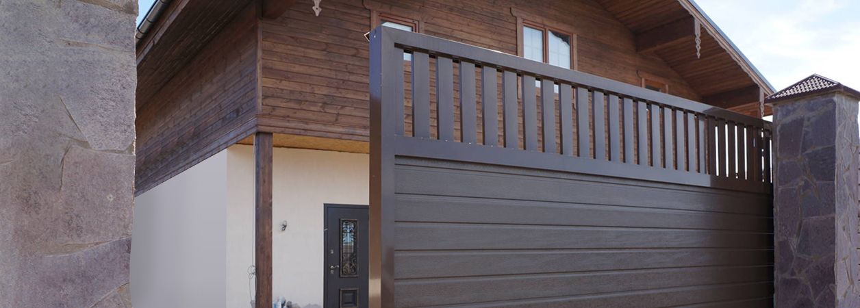 Откатные ворота в Михайловске под ключ