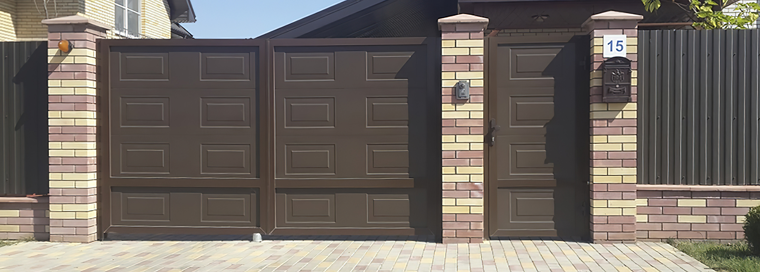 Распашные ворота в Михайловске под ключ